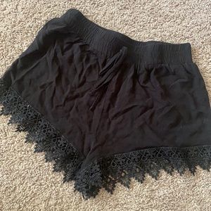 Black shorts